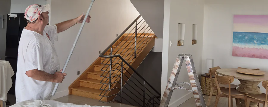 Stairwell and Wall Repair