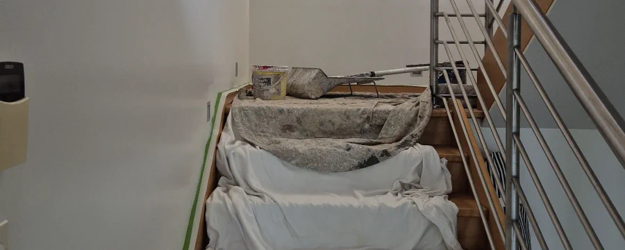 Stairwell and Wall Repair